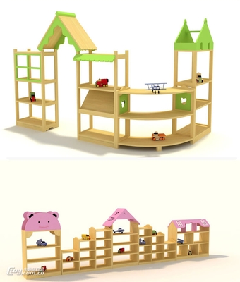 廣西柳州幼兒園區(qū)角組合柜 幼兒實(shí)木玩具柜 大風(fēng)車幼教玩具