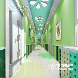 金鴿子 包頭幼兒園室內設計 幼兒園室內設計公司哪家專業圖片