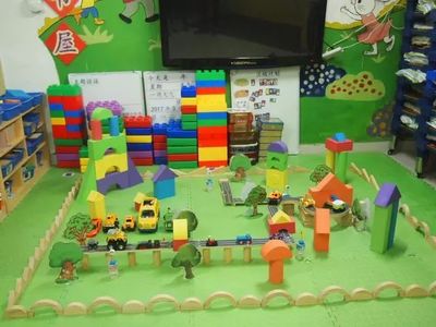 幼兒園建構區也能玩出好創意!_積木