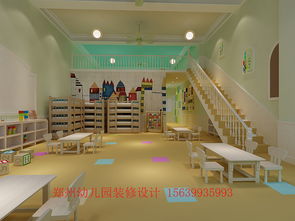 鄭州幼兒園裝修設計 鄭州幼兒園設計公司 鄭州國龍綠城幼兒園設計效果圖
