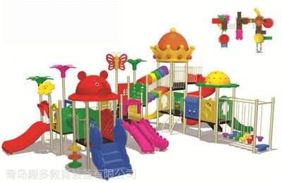 青島哪里賣滑梯、青島哪兒賣幼兒園組合滑梯