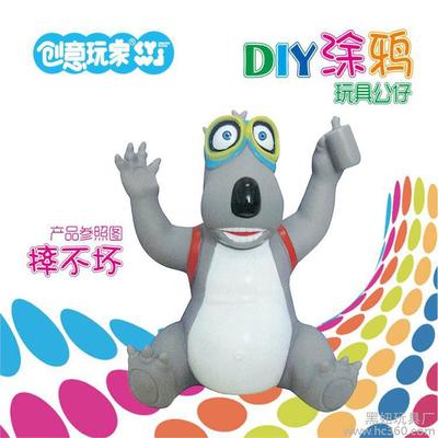 【廠家直銷批發(fā) 搪膠白胚定制 工藝陶瓷彩繪 幼兒園玩具批發(fā)定制】?jī)r(jià)格_廠家_圖片 -