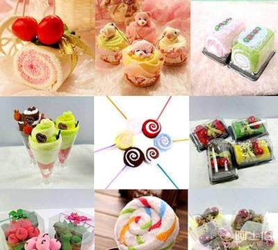 【廠家直銷蛋糕毛巾結婚禮回禮生日禮物幼兒園周歲滿月酒小禮品批發8支】義烏市拾千電子商務商行 - 產品庫