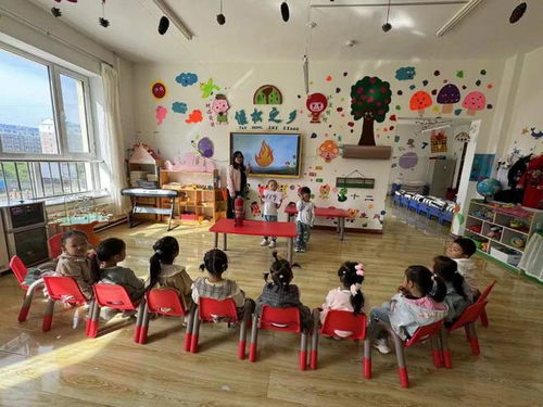 呼中區(qū)幼兒園消防演練